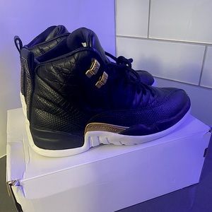 Jordan 12 Limited Edition Black Reptile Snakeskin